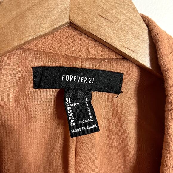 Brown Textured Blazer LAST CALL - Picture 2 of 4